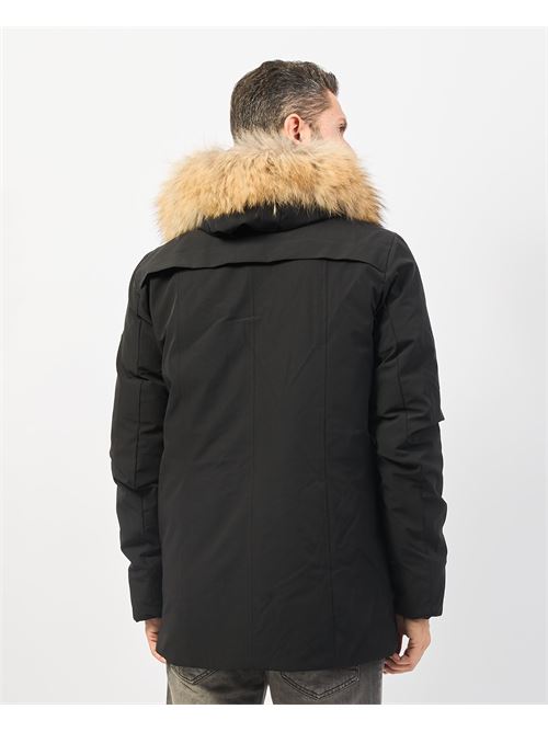 Parka homme Yes Zee avec capuche fourrure YES ZEE | O800-NU000801